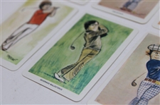 Six (6) 1979 Venorlandus Our Heroes Flik Cards
