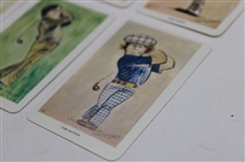 Six (6) 1979 Venorlandus Our Heroes Flik Cards
