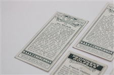 Seven (7) 1928 W. A. & A. C. Churchman Imperial Tobacco Men Of The Moment In Sport Cards