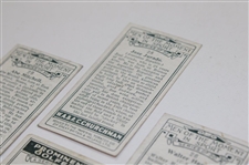 Seven (7) 1928 W. A. & A. C. Churchman Imperial Tobacco Men Of The Moment In Sport Cards