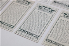 Four (4) W. A. & A. C. Churchman Imperial Tobacco Famous Golfers & (3) Ogdens Champions Of 1936 Cards