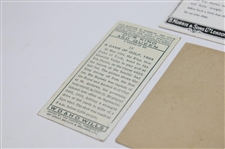 Two (2) Morriss High Grade Cigarettes Golf Stroke Series Cards, (1) Imperial Tobacco How To Play Golf Card, (1) W. D. & H. O. Wills Our King And Queen Card & (1) Ogdens Cigarettes Card