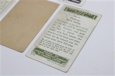 Two (2) Morriss High Grade Cigarettes Golf Stroke Series Cards, (1) Imperial Tobacco How To Play Golf Card, (1) W. D. & H. O. Wills Our King And Queen Card & (1) Ogdens Cigarettes Card