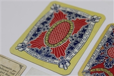  W.A.& A.C. Churchman Imperial Frisky Card, Park Drive Cigarette Card, W. D. & H. O. Wills British Sporting Personality Card, (2) Carreras Nose Game Cars, & (2) Mecca Series Of Champion Golfers Cards