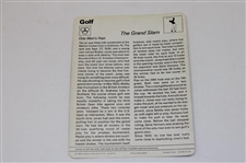 Three (3) Sportscaster Cards 1977-78-79, Golden Wonder All Stars Card & Fax Pax Card