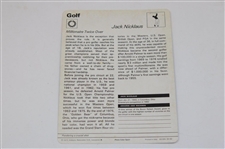 Three (3) Sportscaster Cards 1977-78-79, Golden Wonder All Stars Card & Fax Pax Card