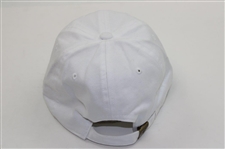 2019 Masters Tournament Embroidered Navy Circle Logo White Hat