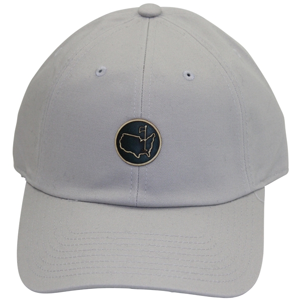Augusta National GC Masters Tournament Pine Green Circle Logo Stone Colored Hat - New w/Tag