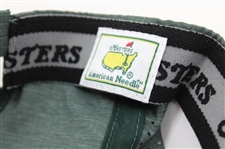 Augusta National GC Masters Tournament Embroidered Logo Lt. Green Side Panel Mesh Hat - New w/Tag