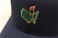 Augusta National GC Masters Tournament Green Embroidered Logo Lt. Mesh Navy Hat - New w/Tag