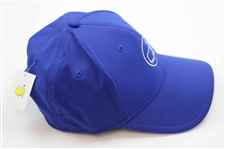 Augusta National GC Masters Tournament Circle Logo Royal Blue Performance Hat - New w/Tag