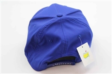 Augusta National GC Masters Tournament Circle Logo Royal Blue Performance Hat - New w/Tag