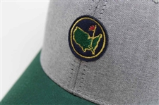 Augusta National GC Masters Tournament Circle Patch Logo Gray w/Green Hat - New w/Tag