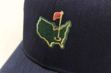 Augusta National GC Masters Tournament Green Embroidered Logo Lt. Mesh Navy Hat - New w/Tag