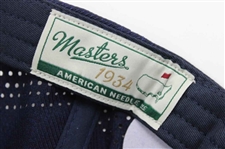 Augusta National GC Masters Tournament Green Embroidered Logo Lt. Mesh Navy Hat - New w/Tag