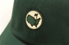 Augusta National GC Masters Tournament Stone w/Green Circle Logo Pine Green Hat - New w/Tag
