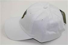 2019 Masters Tournament Embroidered Navy Circle Logo White Hat - New w/Tag