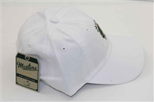 2019 Masters Tournament Embroidered Navy Circle Logo White Hat - New w/Tag