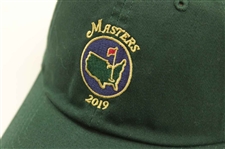 2019 Masters Tournament Embroidered Navy Circle Logo Pine Green Hat - New w/Tag