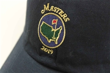 2019 Masters Tournament Embroidered Navy Circle Logo Navy Hat - New w/Tag