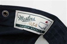 2019 Masters Tournament Embroidered Navy Circle Logo Navy Hat - New w/Tag