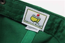 2012 Masters Tournament Green & Lt Yellow Dated Caddy Hats w/2014 Green Dated Hat