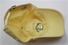 2012 Masters Tournament Green & Lt Yellow Dated Caddy Hats w/2014 Green Dated Hat