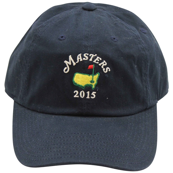 2015 Masters Tournament Dated Navy Caddy Hat - New w/Tag