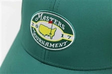2017 Masters Green Circle Logo Performance Structure Hats w/Lt Yellow Dated Youth Size Caddy Hat