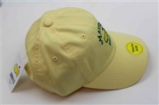 2017 Masters Green Circle Logo Performance Structure Hats w/Lt Yellow Dated Youth Size Caddy Hat