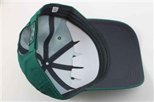 2017 Masters Green Circle Logo Performance Structure Hats w/Lt Yellow Dated Youth Size Caddy Hat