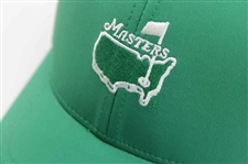 Masters Tournament Embroidered Logo Green w/White Mesh Performance Hat - New w/Tags