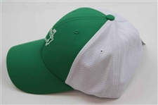Masters Tournament Embroidered Logo Green w/White Mesh Performance Hat - New w/Tags