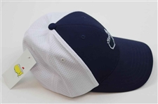 Masters Tournament Embroidered Logo Navy w/White Mesh Performance Hat - New w/Tags
