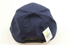Masters Tournament Embroidered Yellow Logo Navy Mesh Performance Hat - New w/Tags