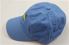 Masters Tournament Embroidered Yellow Logo Blue & White Caddy & Structure Hats