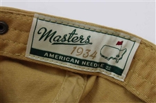 Masters Tournament Augusta National GC Green, Yellow & Blue 'Est. 1934' Caddy Hats - New w/Tags