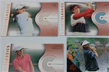 Thirteen (13) 2003 SP Authentic Cards (1) Salute To Champions, (2) Sign Of The Times, (5) Authentic Rookies & (5) Course Classics