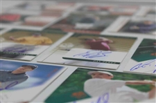 Thirteen (13) 2003 SP Authentic Cards (1) Salute To Champions, (2) Sign Of The Times, (5) Authentic Rookies & (5) Course Classics