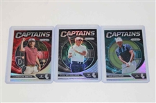 Three (3) 2024 Panini Prizm Liv Golf & (4) 2024 Panini Prizm Liv Golf Cards