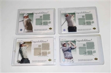 (1) Scorecard Signatures, (4) Course Classics & (3) First Tee Cards