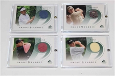 Eight (8) 2002 SP Authentic Front 9 Fabric Cards