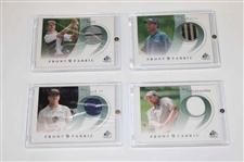 Eight (8) 2002 SP Authentic Front 9 Fabric Cards