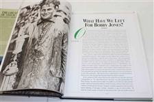 Three (3) Bobby Jones Cover Books '1930 Golf Guide', 'Jones On Golf', & 'The Legend Of Bobby Jones'