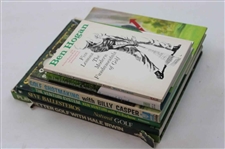 Six (6) Instructional Books - Ballesteros, Casper, Floyd, Hogan, Irwin & Venturi