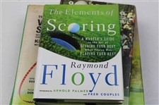 Six (6) Instructional Books - Ballesteros, Casper, Floyd, Hogan, Irwin & Venturi