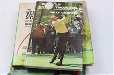 Six (6) Instructional Books - Ballesteros, Casper, Floyd, Hogan, Irwin & Venturi