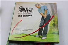 Six (6) Instructional Books - Ballesteros, Casper, Floyd, Hogan, Irwin & Venturi