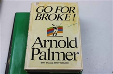 Five (5) Different Arnold Palmer Hardback Books w/1967 Title Arnie