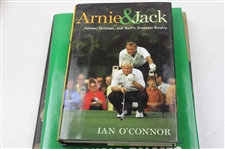 Five (5) Different Arnold Palmer Hardback Books w/1967 Title Arnie